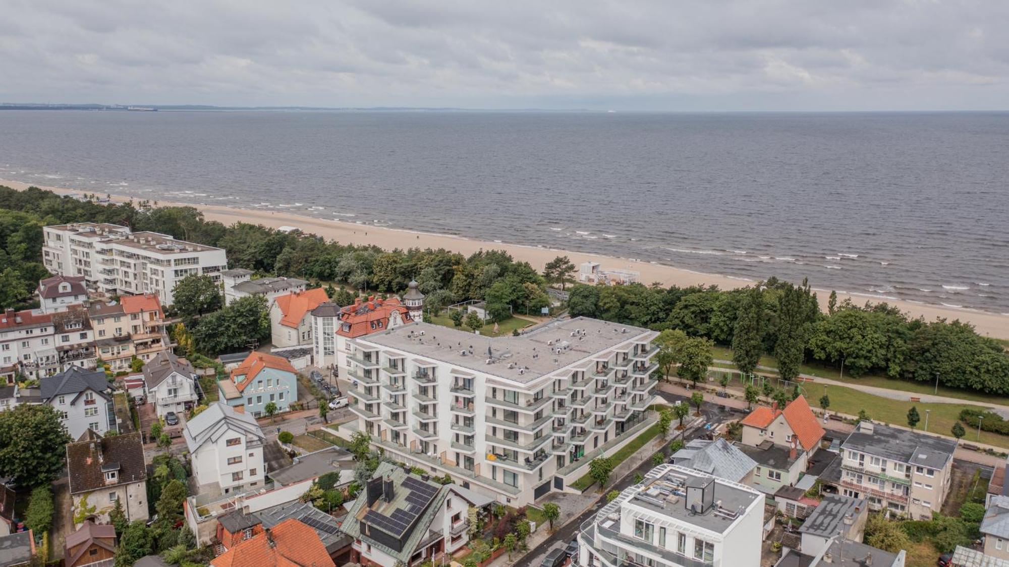 Apartament Amber & Calm Euronia II Мендзыздрое Экстерьер фото