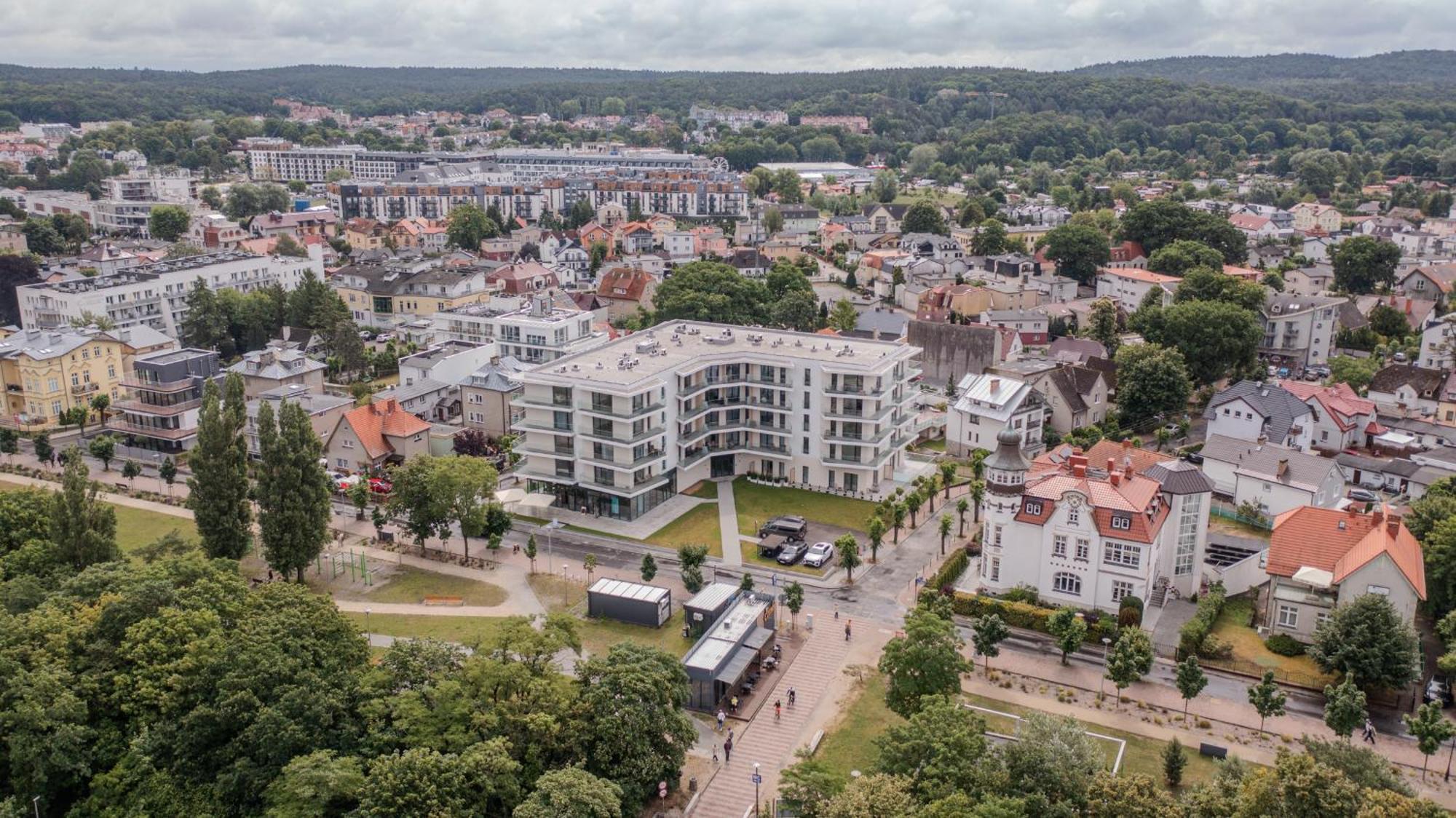 Apartament Amber & Calm Euronia II Мендзыздрое Экстерьер фото