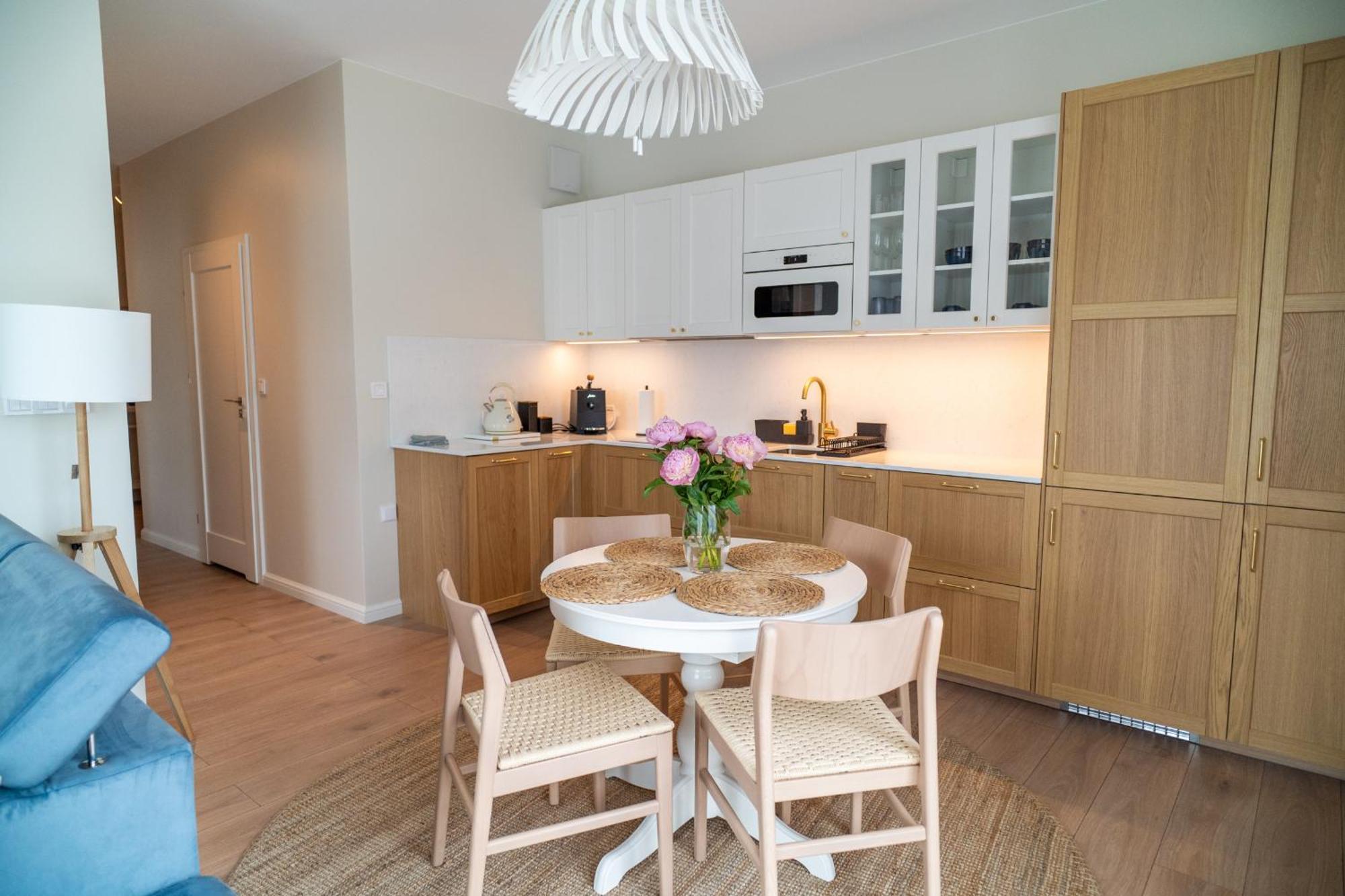 Apartament Amber & Calm Euronia II Мендзыздрое Экстерьер фото
