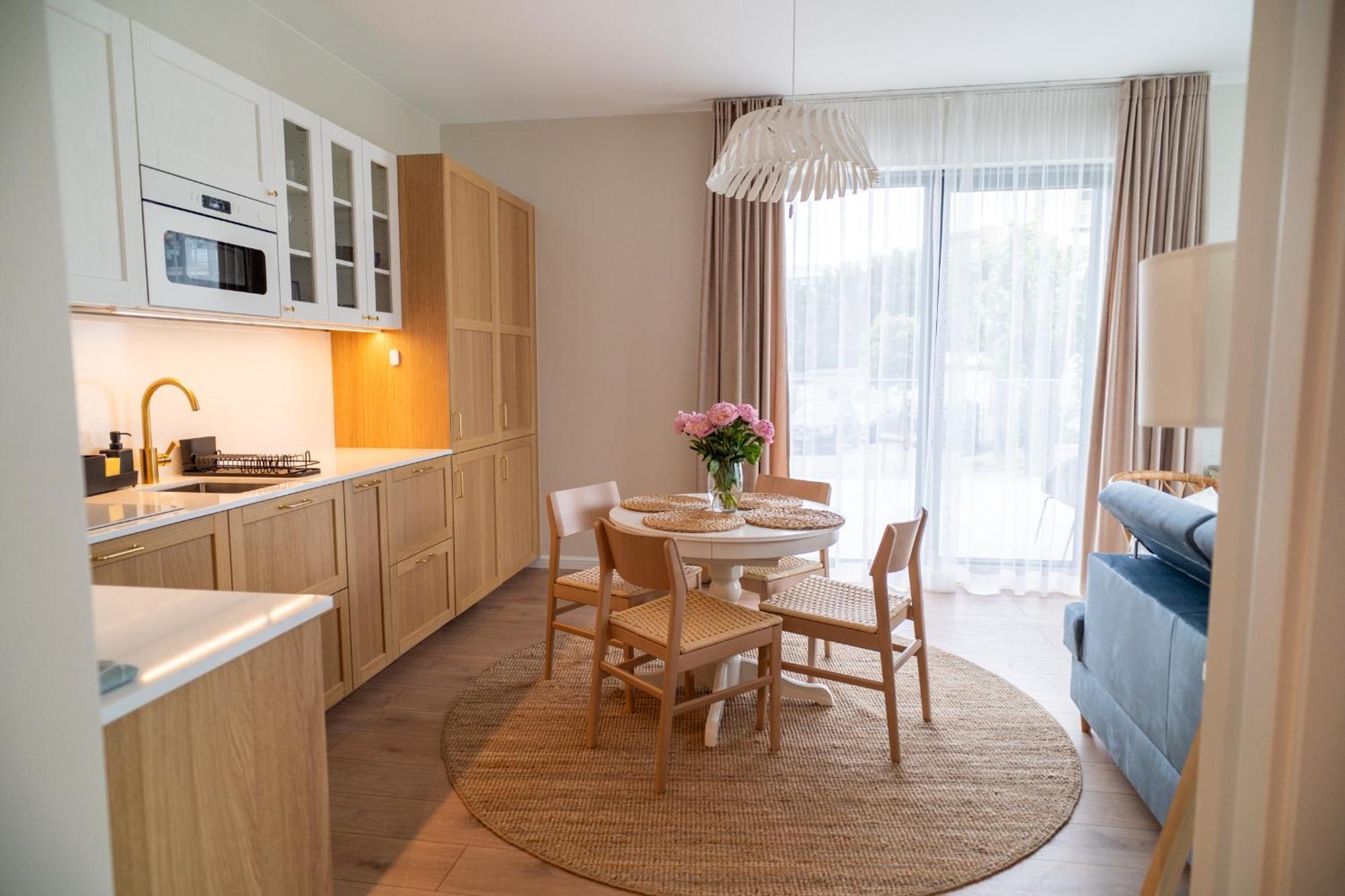 Apartament Amber & Calm Euronia II Мендзыздрое Экстерьер фото