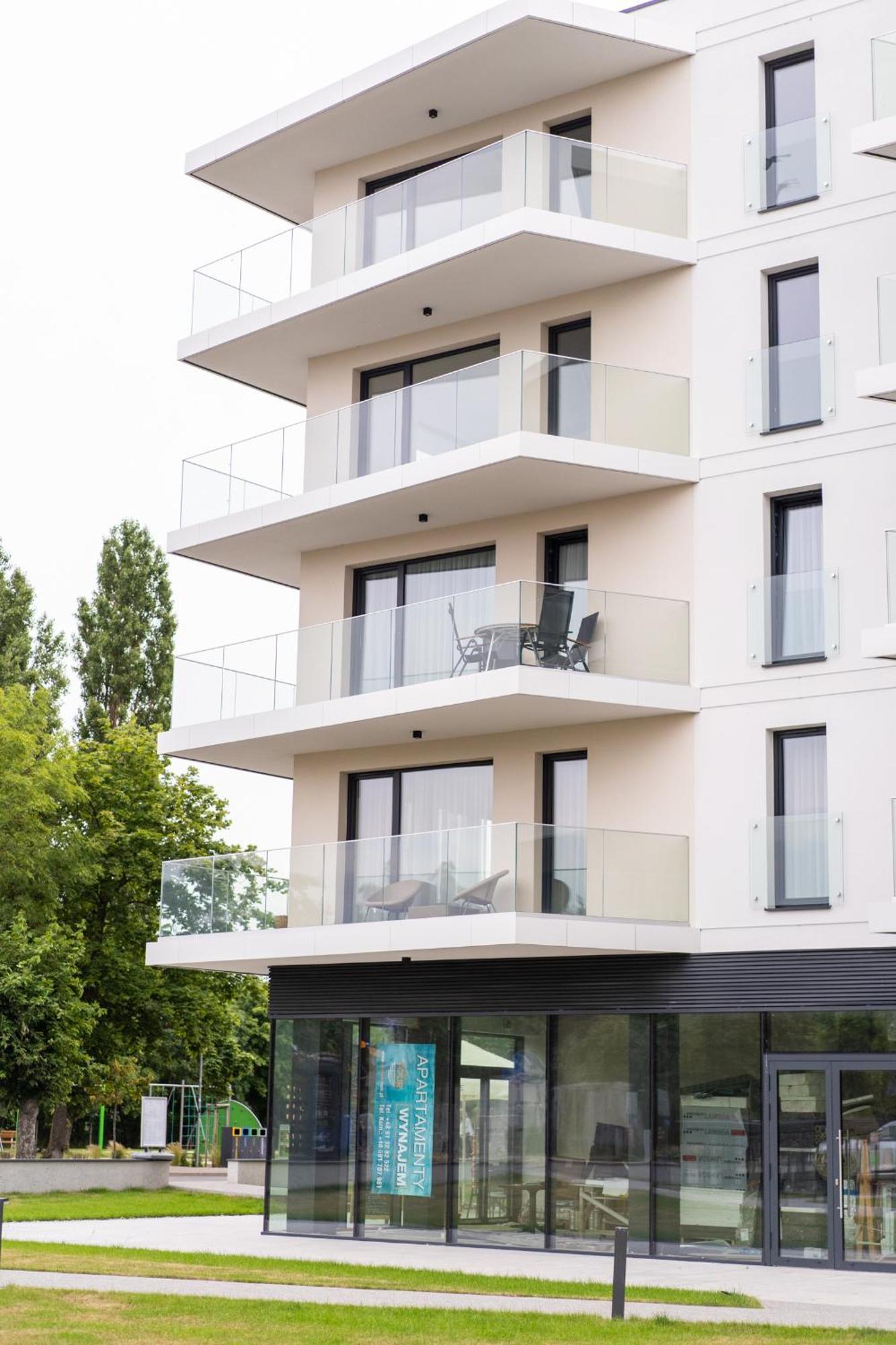 Apartament Amber & Calm Euronia II Мендзыздрое Экстерьер фото